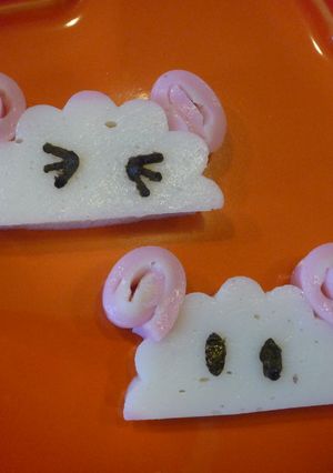 かまぼこで羊の顔-レシピのメイン写真