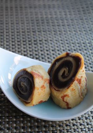 熱くても冷めても美味しい高野あんこ巻き-レシピのメイン写真