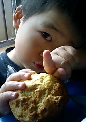 ホットケーキMIXでバナナスコーン-レシピのメイン写真