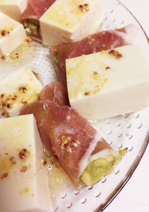 豆腐と生ハムアボカド巻き-レシピのメイン写真