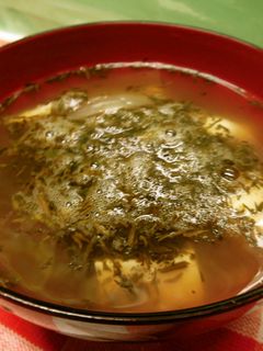 あかもくと豆腐のすまし汁♪-レシピのメイン写真
