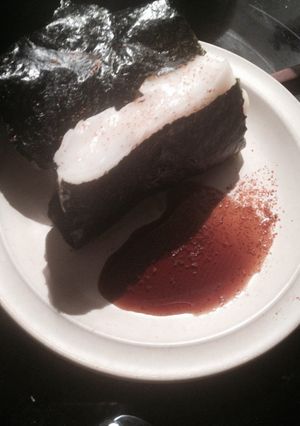 海外で炊飯器で作る餅 もち米粉と水だけ-レシピのメイン写真