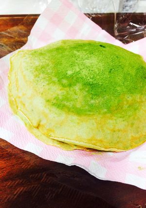 抹茶尽くしのミルクレープ-レシピのメイン写真