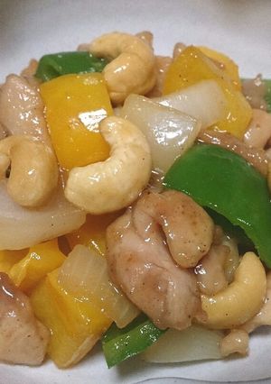 鶏肉とカシューナッツのバター醤油炒め-レシピのメイン写真