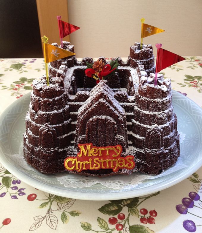 Nordic Ware のお城のケーキ型 Castle Bundt Pan 楽天市場】ノルディックウエア キャッスル お城型 バントパン ケーキ型