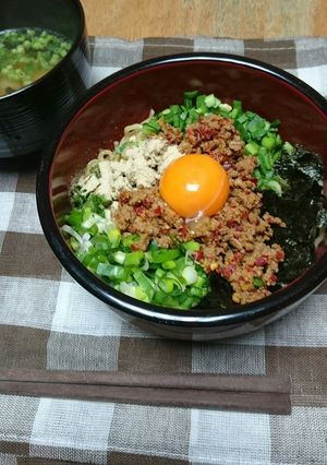 自家製台湾まぜそば-レシピのメイン写真