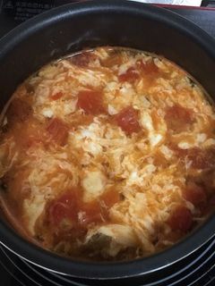 簡単トマトと卵スープ-レシピのメイン写真