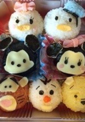 ツムツム キャラ弁-レシピのメイン写真