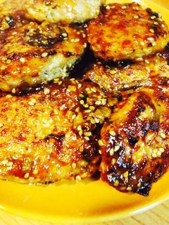 食感おいしい!つくねバーグ-レシピのメイン写真