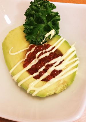 アボカドのイクラのせ-レシピのメイン写真