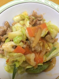 豚肉とキャベツのピリ辛みそ炒め-レシピのメイン写真