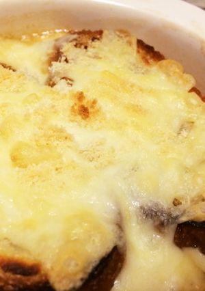 お手軽♪オニオングラタンスープ♡-レシピのメイン写真