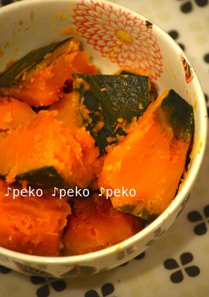醤油は仕上げに！かぼちゃの煮物-レシピのメイン写真