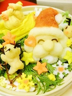 大根おろしアートデコ鍋でクリスマス鍋☆-レシピのメイン写真