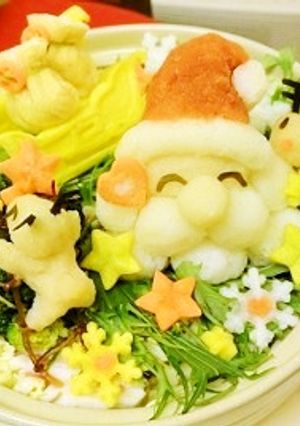 大根おろしアートデコ鍋でクリスマス鍋☆-レシピのメイン写真