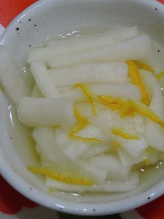 大根の柚子風味和え-レシピのメイン写真