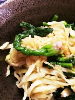 切り干し大根とほうれん草♡ポン酢和え-レシピのメイン写真