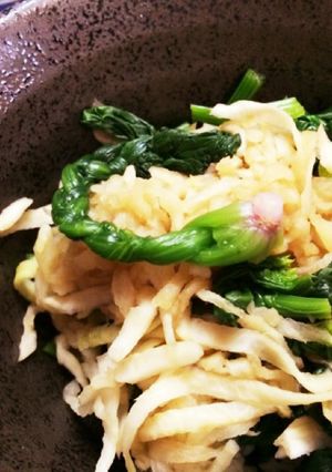 切り干し大根とほうれん草♡ポン酢和え-レシピのメイン写真