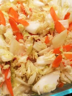 超簡単 白菜の漬物 塩麹とレモン汁で-レシピのメイン写真