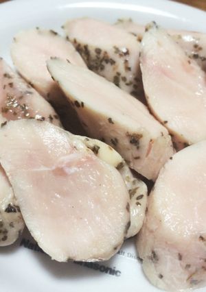 驚きの柔らかさ！鶏ささ身で鶏ハム風-レシピのメイン写真