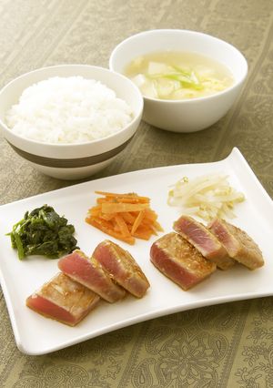マグロのあぶり焼き　韓国風-レシピのメイン写真