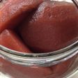 オーブンでりんごの赤ワイン煮