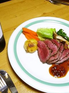 クリスマスまぐろ魚醤で簡単ローストビーフ-レシピのメイン写真