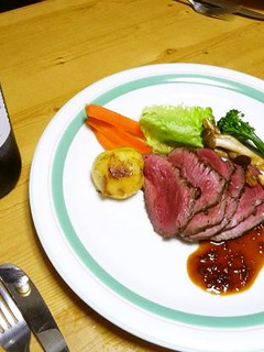 クリスマスまぐろ魚醤で簡単ローストビーフ-レシピのメイン写真