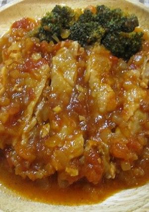 シフォン流チキンのトマト煮-レシピのメイン写真