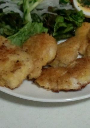 子供大好きしっとり揚げない鶏カツ-レシピのメイン写真
