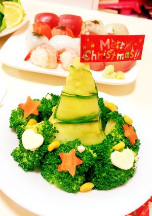 クリスマスツリー☆ポテトサラダ②-レシピのメイン写真