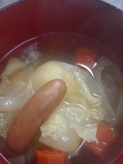 ウインナーと野菜のポトフ♪-レシピのメイン写真