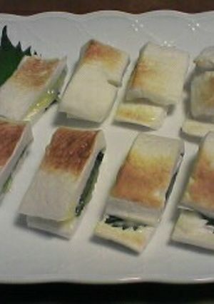 ☆ふわふわ♪はんぺんの大葉チーズ焼き-レシピのメイン写真