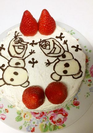 オラフケーキ-レシピのメイン写真
