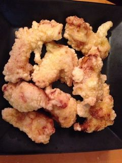 ササミで柔らかサクサク鶏天-レシピのメイン写真