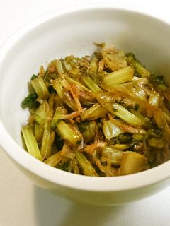 大根葉の醤油炒め煮-レシピのメイン写真