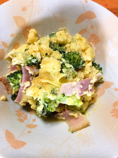 ブロッコリーと卵の炒めもの-レシピのメイン写真