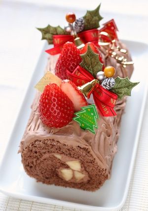 クリスマスケーキ★簡単ブッシュドノエル-レシピのメイン写真