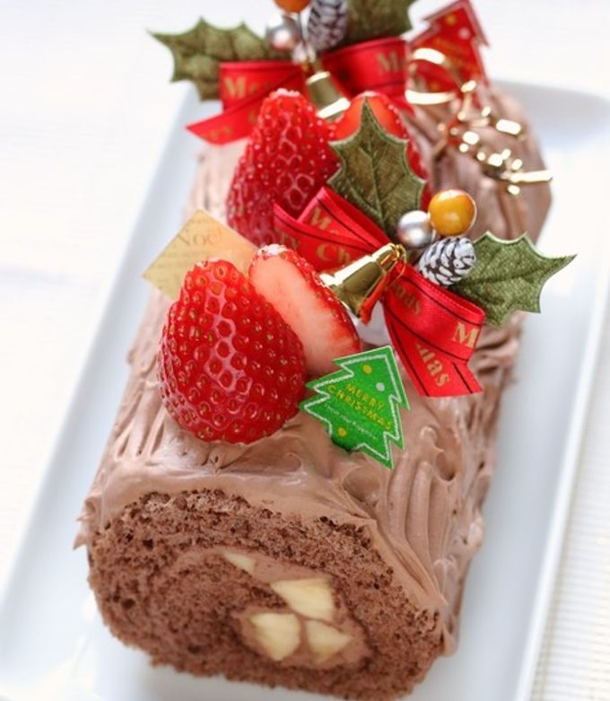 クリスマスケーキ★簡単ブッシュドノエル-レシピのメイン写真