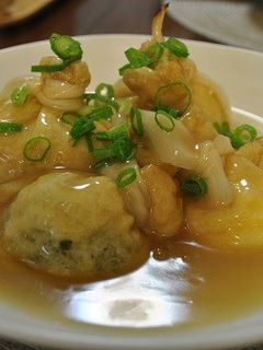 いろいろ巾着の和風煮-レシピのメイン写真