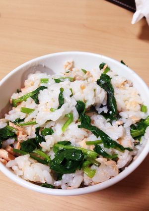 鮭とせりのまぜご飯-レシピのメイン写真