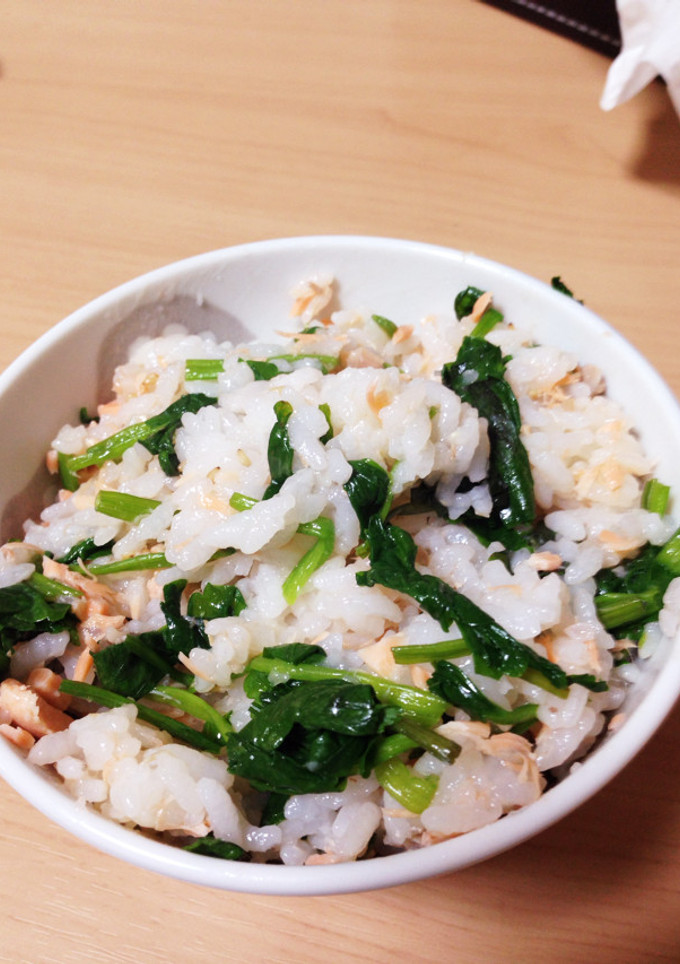鮭とせりのまぜご飯-レシピのメイン写真