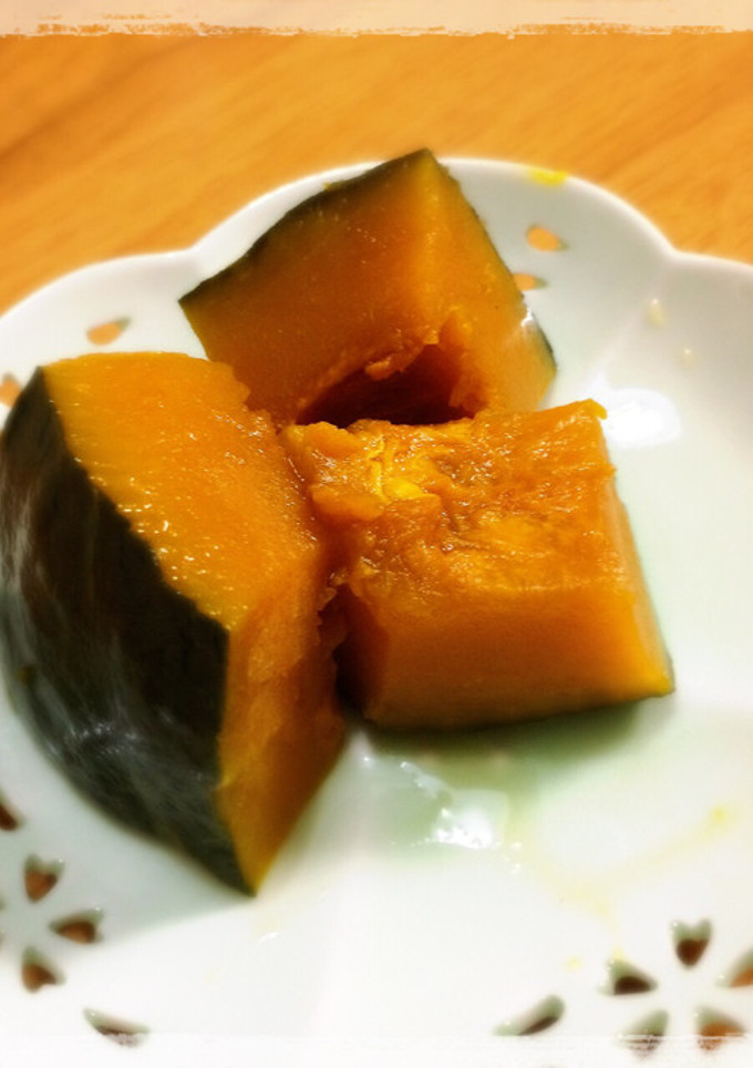 簡単☆土鍋で5分☆かぼちゃのふっくら煮-レシピのメイン写真