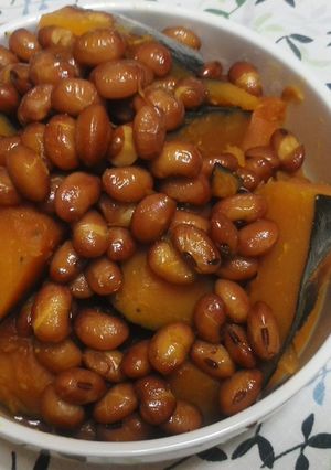 冬至　かぼちゃのいとこ煮-レシピのメイン写真
