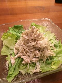 ササミとゴボウのサラダ 塩レモン風味-レシピのメイン写真
