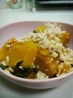 かぼちゃのそぼろ煮❤-レシピのメイン写真