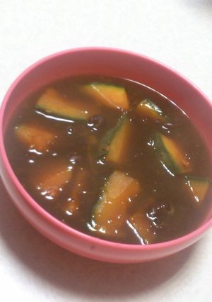 かぼちゃ小豆煮-レシピのメイン写真