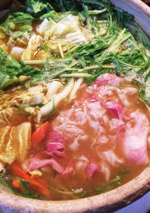 濃度調節できますよ♡カレー鍋-レシピのメイン写真
