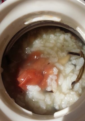スープジャー♡梅昆布茶漬け風-レシピのメイン写真