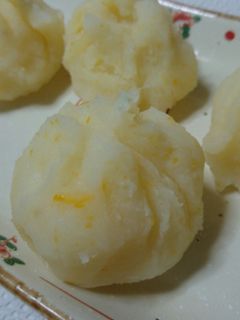 ながいもとゆずのきんとん-レシピのメイン写真